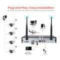 NVR Kit 8CH 1080P Outdoor camera with 8CH NVR CCTV IP Camera System