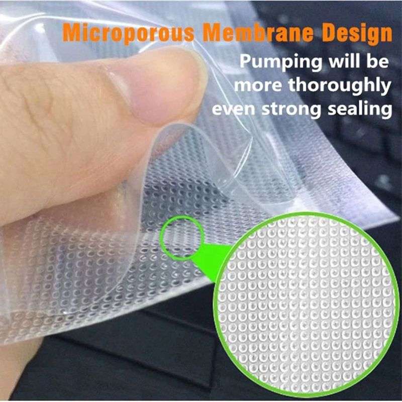 100 Piece Vacuum Sealer Freezer Storage Machine Bags Embossed Food Saver - 20*30cm
