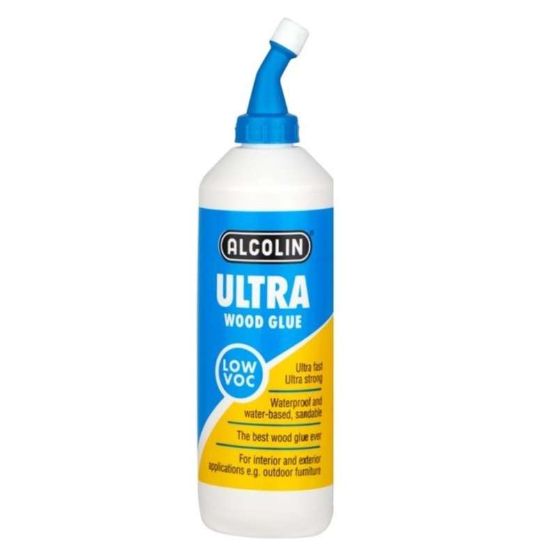 Alcolin Ultra Wood Glue - 500ml Waterbased/Waterproof