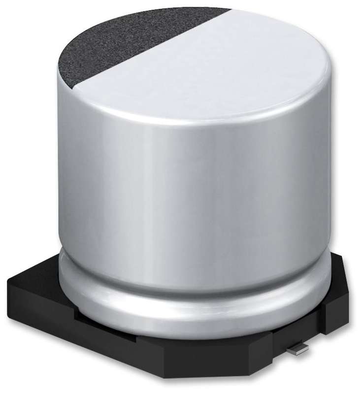 Vishay (MAL218497803E3) Polymer Aluminium Electrolytic Capacitor, 22 µF
