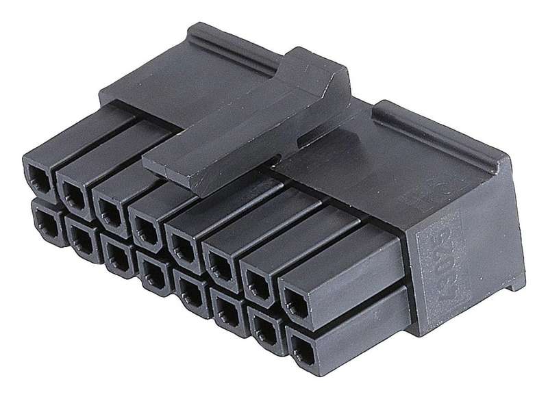 Molex (43025-1608) Connector Housing, Receptacle, 16 Ways, 3 mm