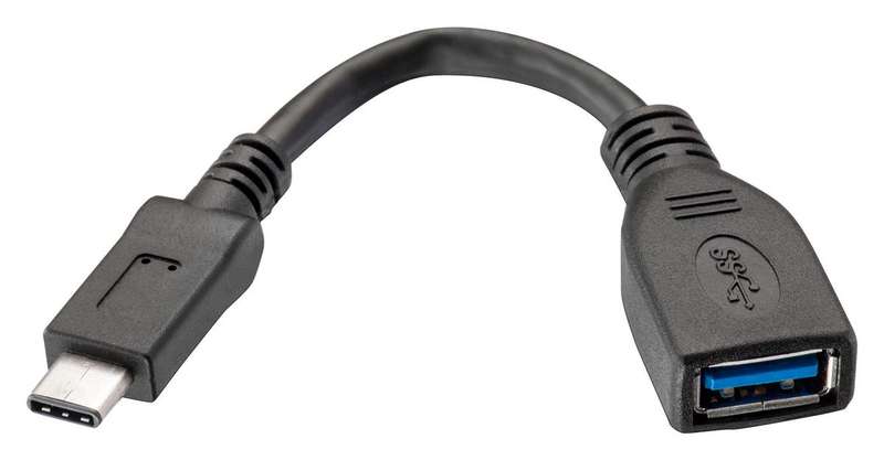 Wurth Elektronik (632905731122) USB Cable, Type C Plug to Type A Receptacle