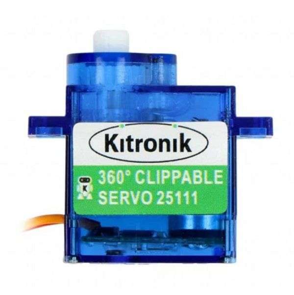 Kitronik (25111) DC Motor, Servomotor, RC Hobby, 100 RPM, BBC micro:bit