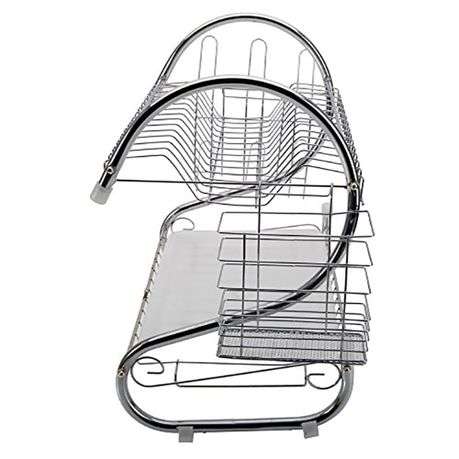 2 Layer Steel Tableware & Dish Rack with Cups and Cutlery Holders (PLEASE READ DESCRIPTION)