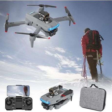 P15 - 4K HD Brushless Drone With Six Gyroscope Technology - Black