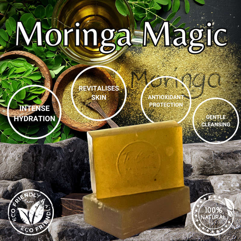 Moringa Magic Glycerine Soap  120g (2 Pack)