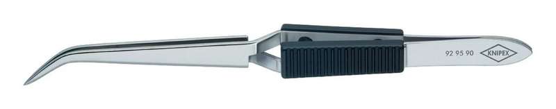 Knipex (92 95 90) Tweezer, Bent, Pointed, Stainless Steel, 160 mm Length