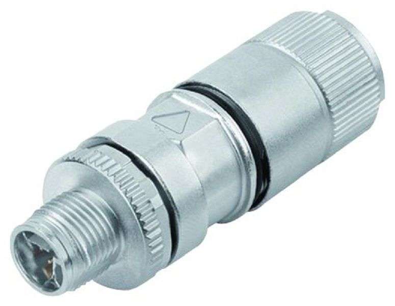 Binder (99-3787-810-08) Sensor Connector, Male, 8 Positions, IDC/IDT Pin