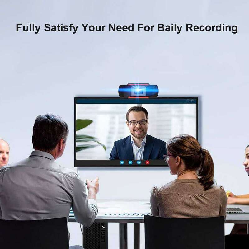 HD 1080P Webcam Computer PC WebCam for live Video Calling Conference Work