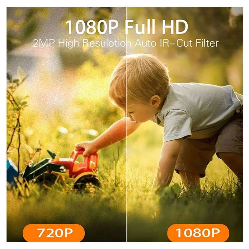 1080P HD 4K Outdoor Solar Powered Security Camera Q-SX908