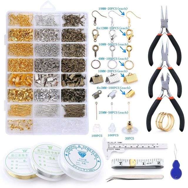 Earring Making Tool Kit for  Jewellery Making DIY