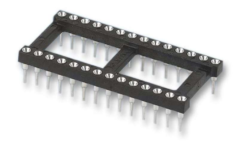 Multicomp Pro (2227MC-28-03-05-F1) IC & Component Socket, 28 Contacts