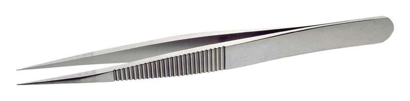 Lindstrom (TL AC-SA SL) Tweezer, Serrated, Stainless Steel