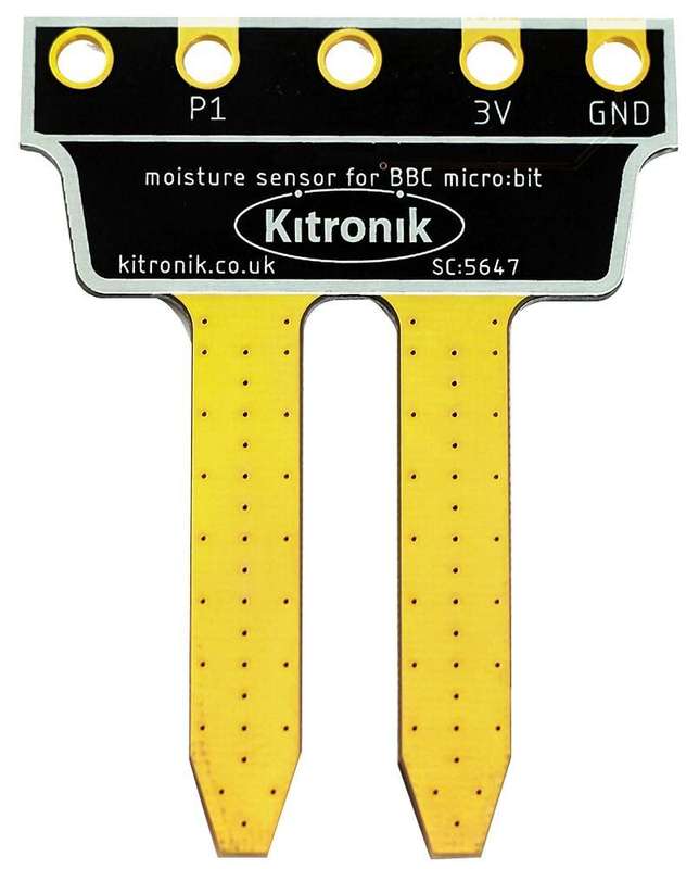 Kitronik (5647) evelopment Board, Prong Soil Moisture Sensor for micro:bit