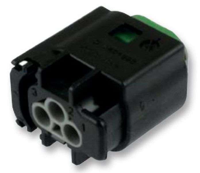 TE Connectivity (1-967642-1) Connector Housing, Receptacle, 3 Ways, 3.1 mm
