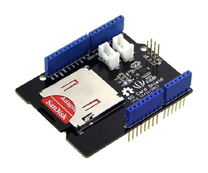 Seeed Studio (103030005) SD Card Shield V4 Board, 3.5 V to 5.5 V