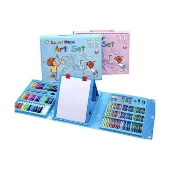 Mega 208 Piece Art Set Blue