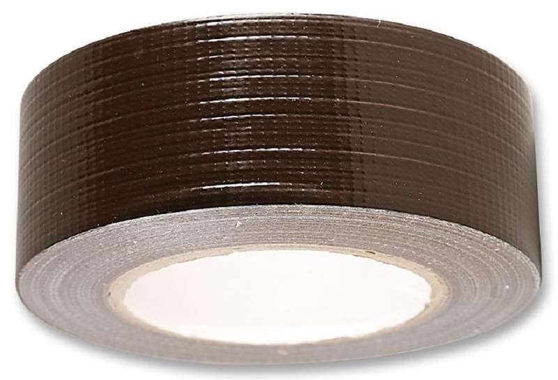 Pro Power (GFABRN) Gaffer Tape, Rayon Cloth, Brown, 50 mm x 50 m