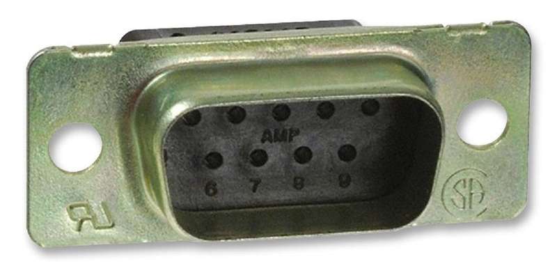 Amp (205204-9) D Sub Connector Housing, 9 Ways, D Sub, DE