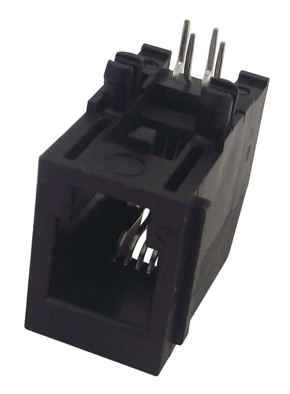 Molex (95009-7441) Modular Connector, Modular Jack, 1 x 1 (Port), 4P4C