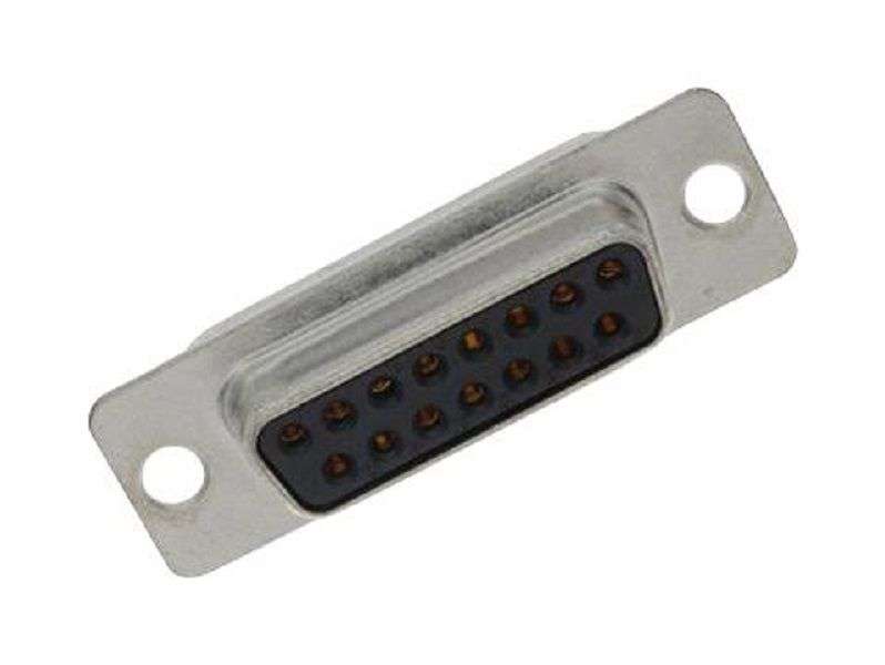 Amphenol (L77SDA15S) D Sub Connector, DB15, Standard, Receptacle