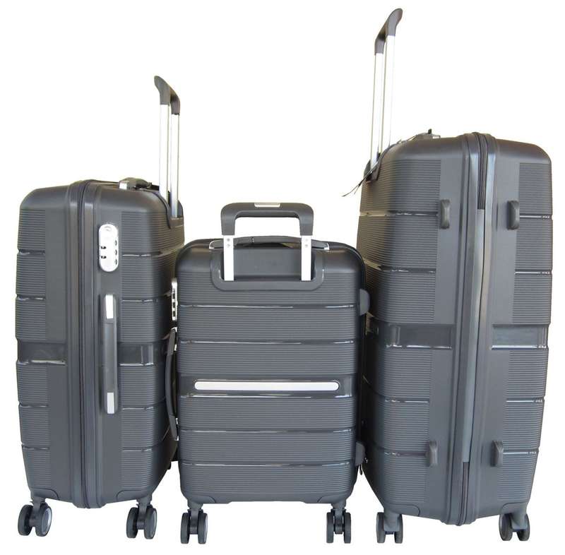 Mooistar 3pcs Unbreakable Travel Luggage 3 Piece Suitcases