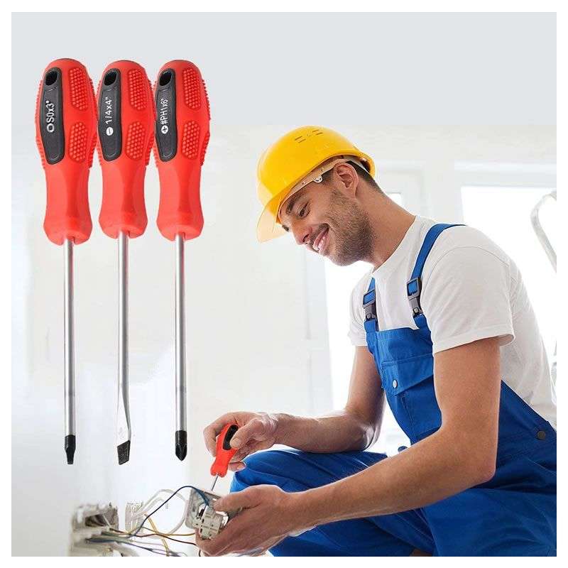 Professional 100-Piece Magnetic Screwdriver and Bit Set