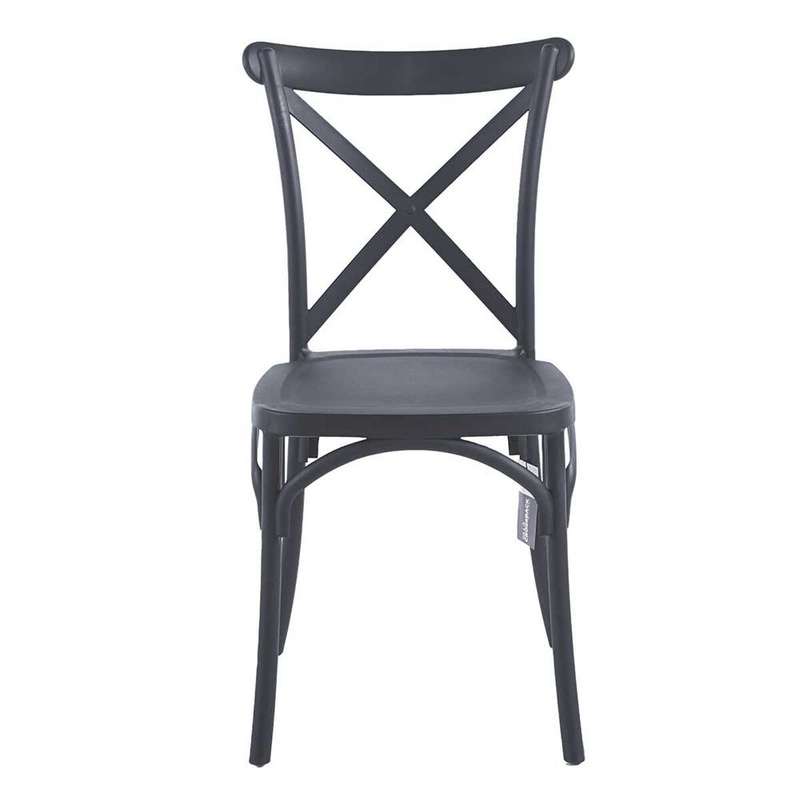 Classic Cross Back Dining Chair - 1 Pack