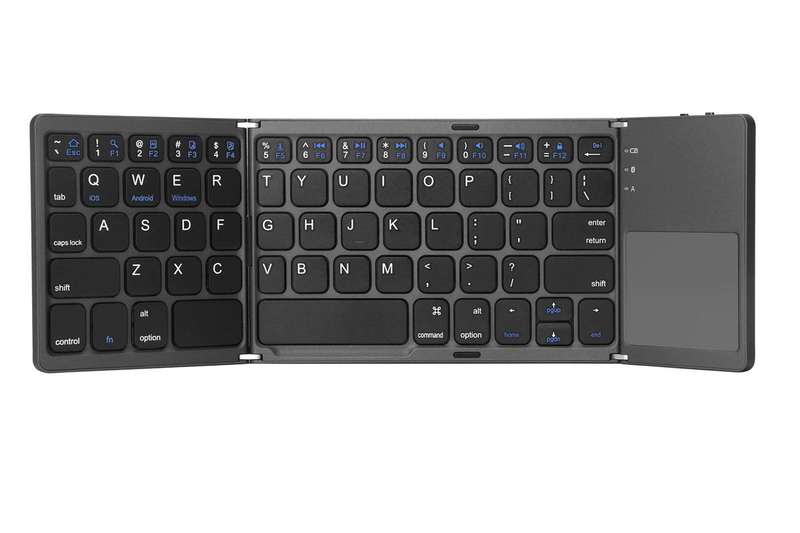 Tri-fold keyboard