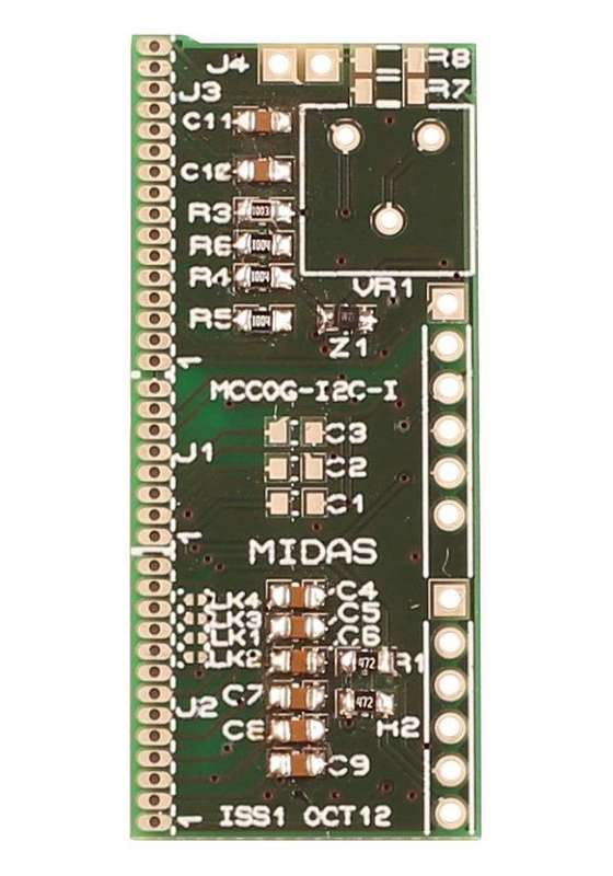 Midas Display (MCCOG-I2C-I-13) Driver Board, 13-Way Driver, 3.3V/5V Supply
