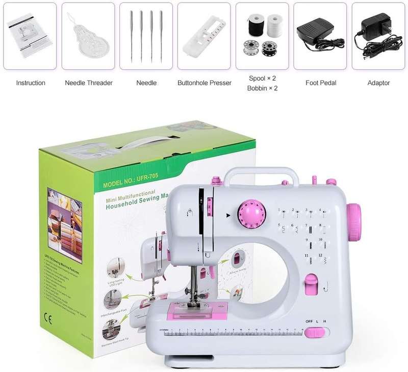 Mini Multifunctional Household Sewing Machine