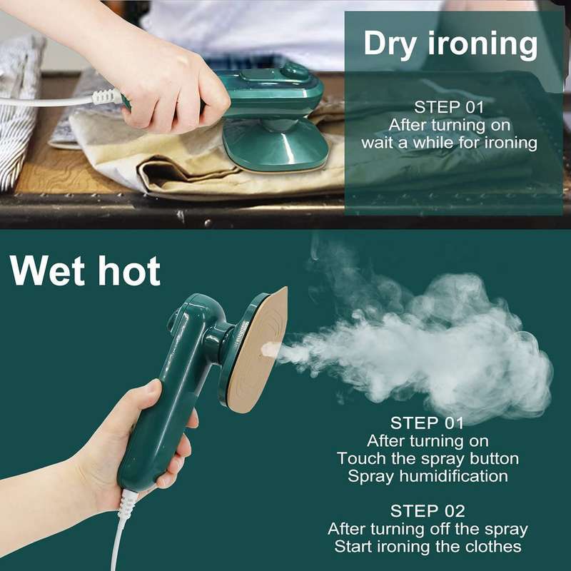 2 in 1 Mini Electric Iron