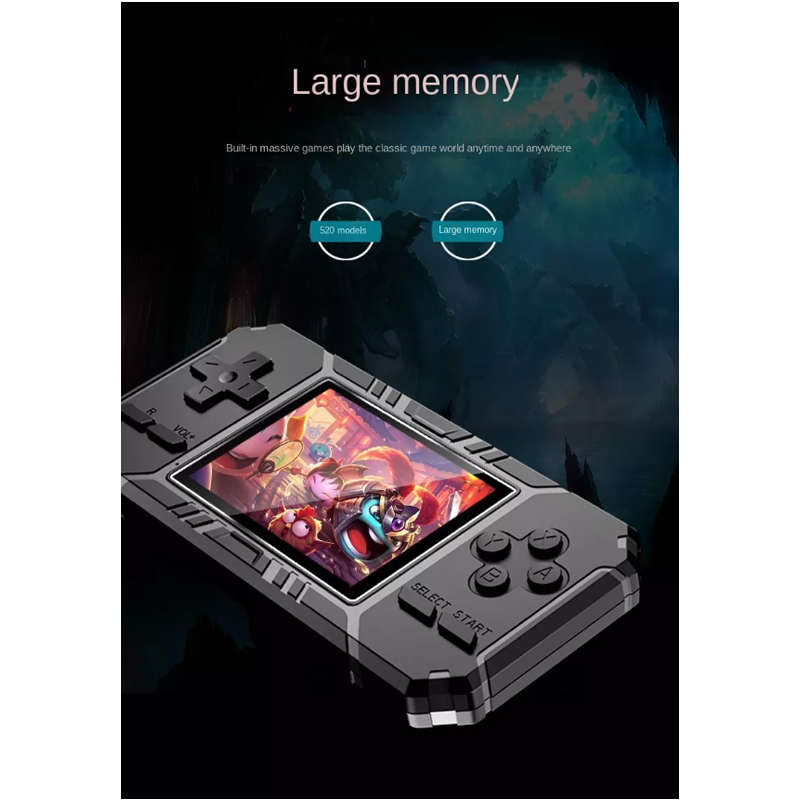 Rechargeable Hand-Held Mini Game Console
