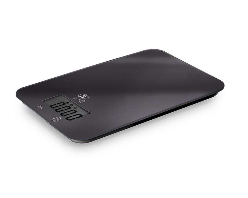 Berlinger Haus 5kg Kitchen Scale - Carbon (DISPLAY MODEL)