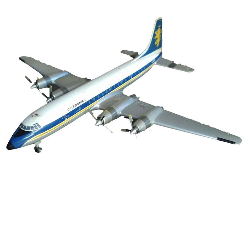 1:200 Scale, Bristol 175 Britannia 314-Caledonian, Diecast Display Model.