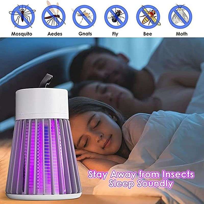 USB Rechargeable LED Electric Mosquito Killer Lamp