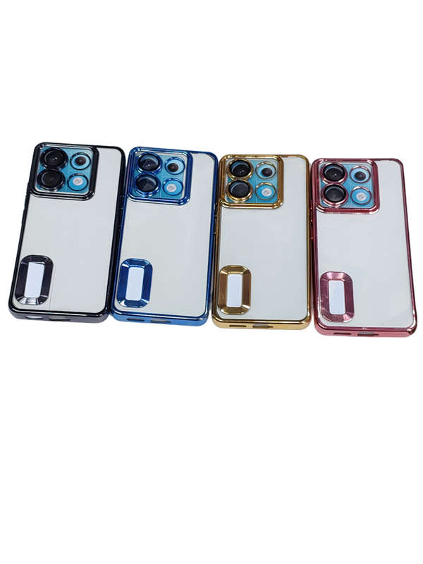 Redmi Note 13 Pro 5G Slim Fit Dual Color & Clear Camera Protective Cover