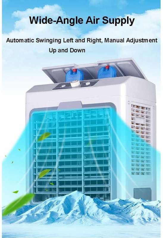 3-in-1 Water-Powered Portable Evaporative Air Cooler/Air Conditioner