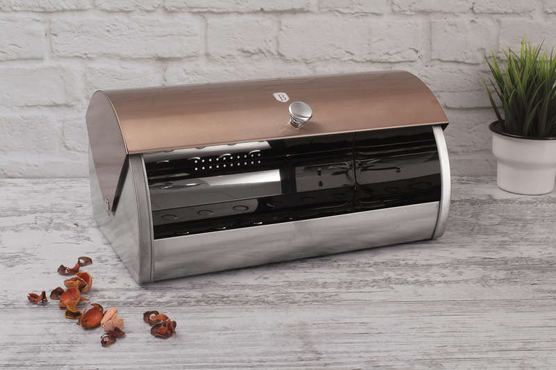 Berlinger Haus - Premium Quality Bread Box - Rose Gold Edition (DISPLAY MODEL)