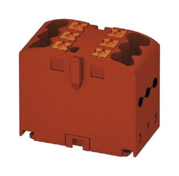 Phoenix Contact (PTFIX 6X2,5 RD) Panel Mount Barrier Terminal Block, 24 A