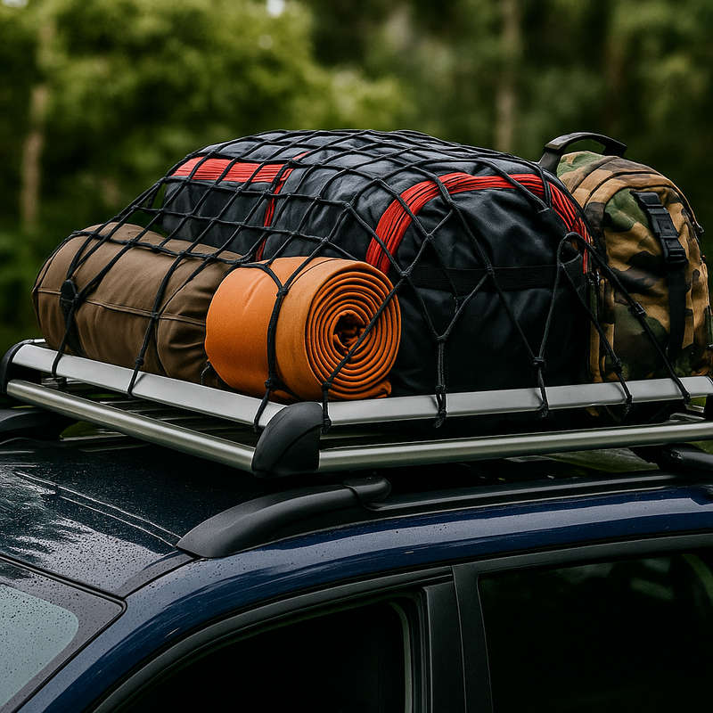 1.6M Roof Cargo Basket - Universal Car Luggage Carrier