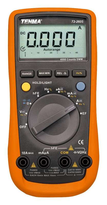 Tenma 72-2605 Full Function Handheld Digital Multimeter