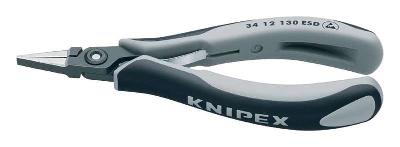 Knipex (34 12 130 ESD) Precision Electronic ESD Gripping Pliers
