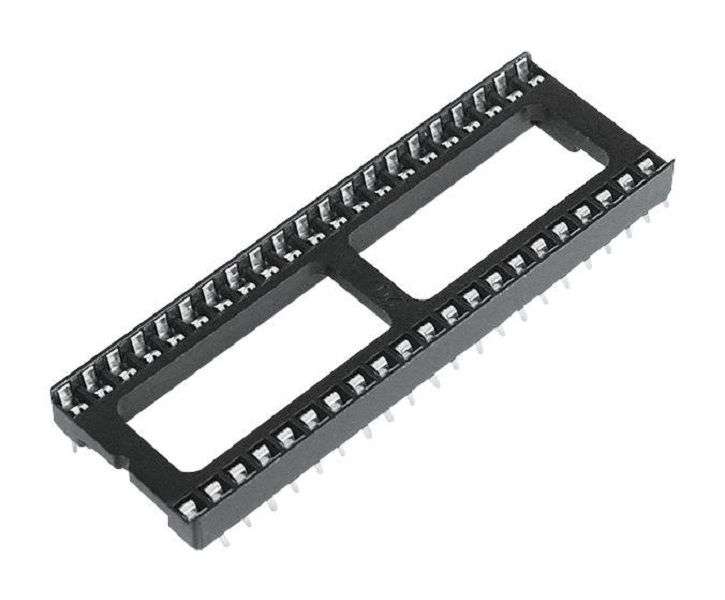 3M (4840-6000-CP) IC & Component Socket, 40 Contacts, DIP Socket