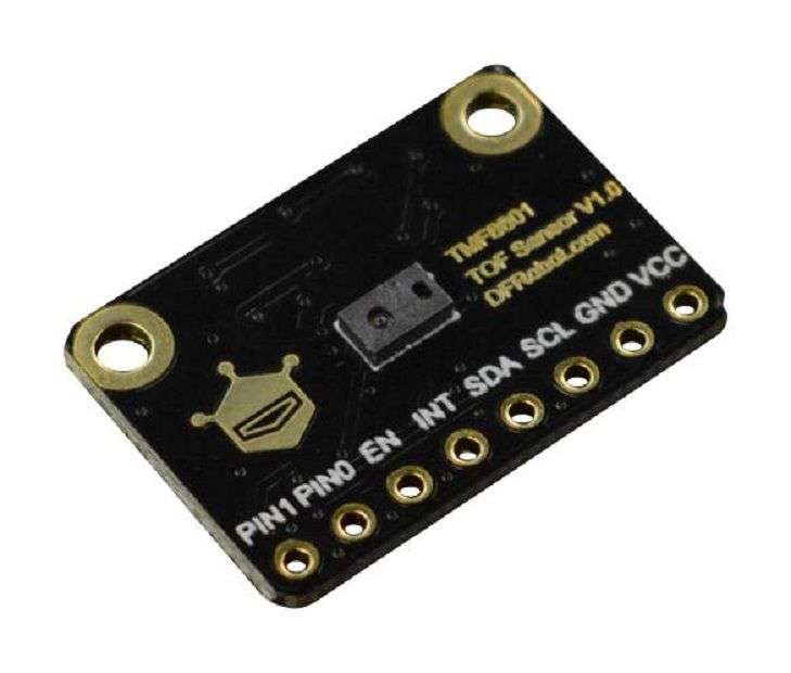 DFRobot (SEN0430) Sensor Board, Distance Ranging, TMF8801, 2.7 V to 3.3 V