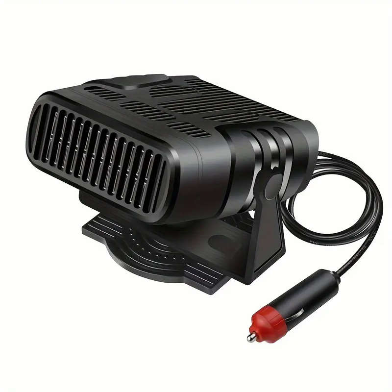 2in1 12V 120W Portable Mini Car Heater Fan - Plug-in Vehicle Defogger
