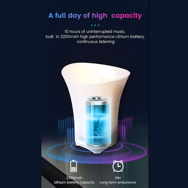 Bluetooth speaker led ice bucket