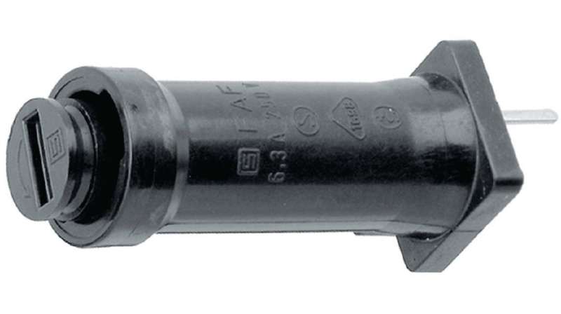 Schurter (0031.3751) Fuseholder, PCB Mount, 250V, 6.3A, 5 x 20mm