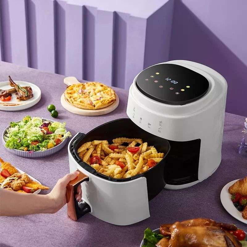8L Smart Air Fryer With Digital Touch [Silver Crest]