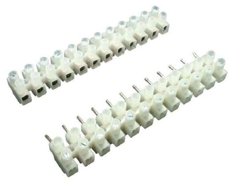 Hylec (HYPS-01712) Panel Mount Barrier Terminal Block, Raised Base